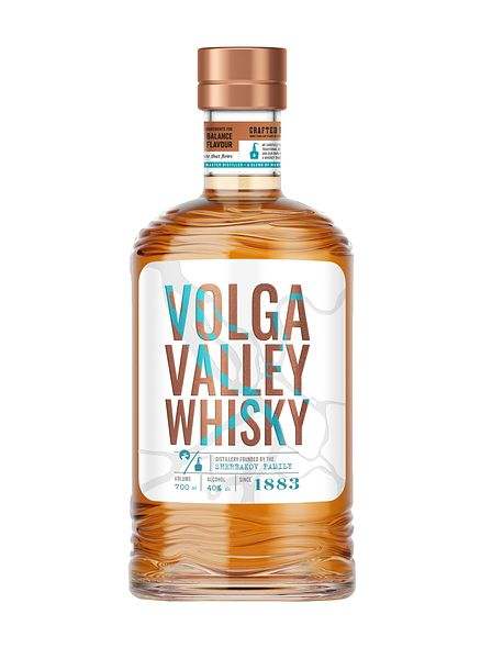 Виски российский "Волга Вэлли" купажированный 0,7л