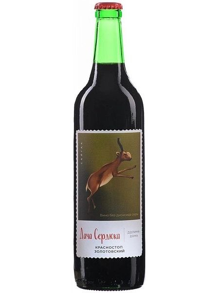 Вино сухое красное "Дача Сердюка. Красностоп Золотовский", 2023, 0,250мл