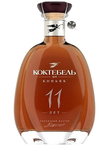 Российский коньяк "Коктебель 11" КС, 0,5л