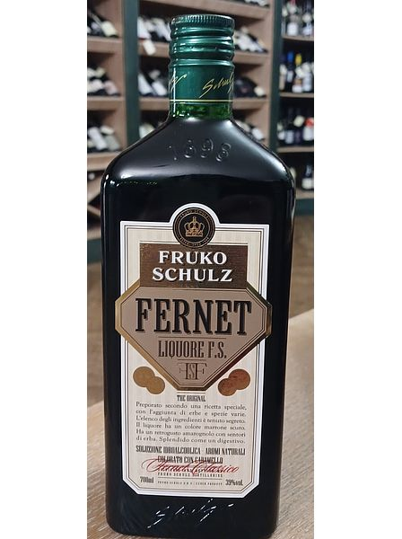 Ликёр крепкий "Фруко Шульц. Фернет" 0,7л