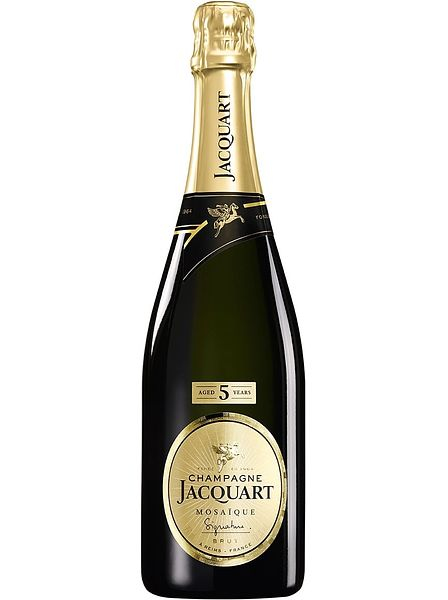 Вино игристое брют белое "Шампань. Жакарт. Мозаик. Синятюр Брют" 2015, 0,75л