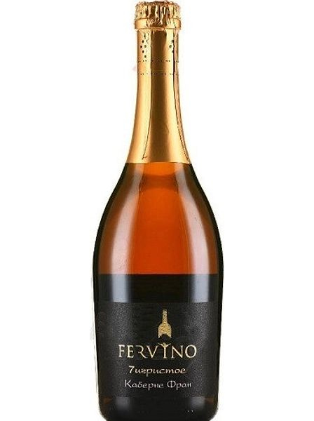 Вино игристое экстра брют розовое "Фервино. Семигристое. Петнат. Каберне Фран" ЗНМП, 2020, 0,75л