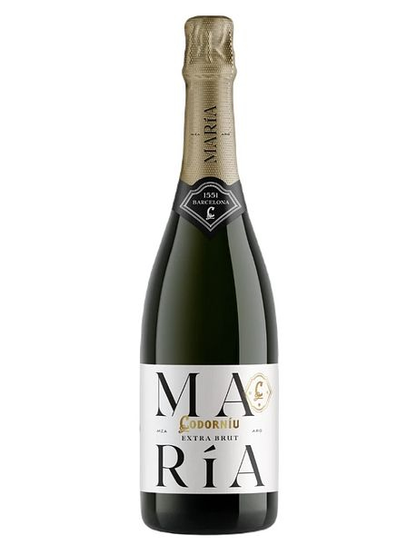 Вино игристое экстра брют белое "Мария Кодорню. Экстра Брют" 2024, 0,75л