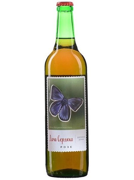 Вино сухое розовое "Дача Сердюка. Розе", 2023, 0,7л