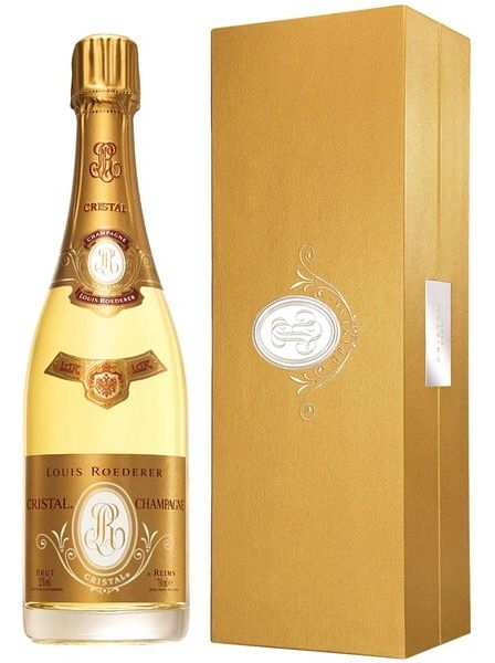 Вино игристое брют белое "Шампань. Кристаль" AOC, 2014, 0,75л в п/у