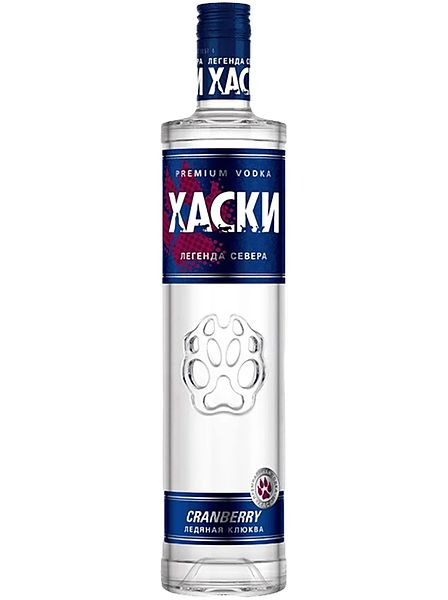 Водка "Хаски. Клюква" 0,5л