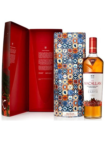 Виски шотландский "Макаллан. Ночь на Земле. Хересная Бочка" односолодовый 0,7л в п/у