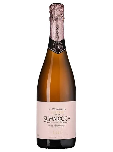 Вино игристое экстра брют розовое "Кава. Сумаррока. Брют Розе Ресерва" DO, 2022, 0,75л