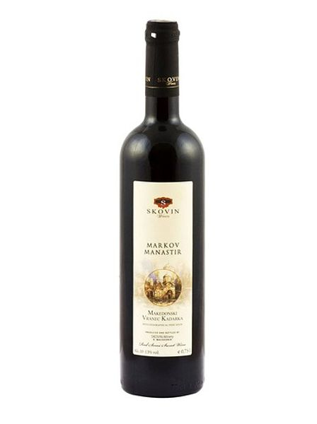 Вино полусладкое красное "Марков Монастырь. Вранец Кадарка" 2015, 0,75л