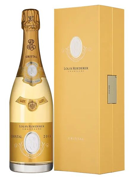 Вино игристое брют белое "Кристаль" AOC 2016, 0,75л в п/у