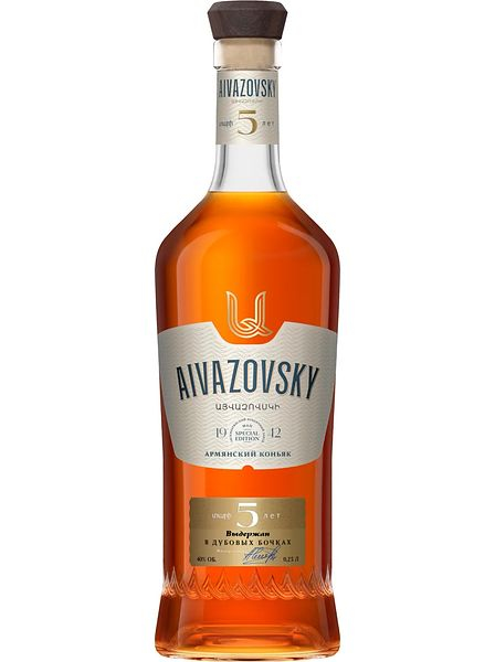 Армянский коньяк "Айвазовский 5 лет" 250мл