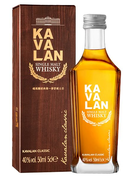 Виски тайваньский "Кавалан" односолодовый 50 мл в п/у