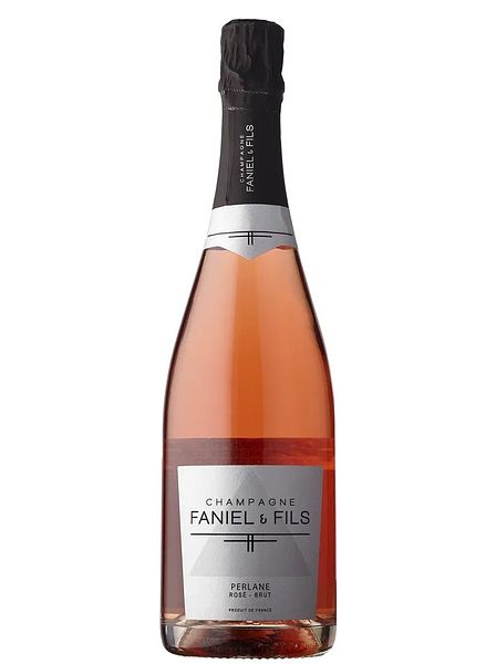 Вино игристое брют розовое "Шампань. Фаниэль и Фис. Перлан. Розе", 2017, 0,75л