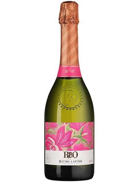 Вино игристое брют розовое "Ритмо Латино. Розе Брют", 2023, 0,75л