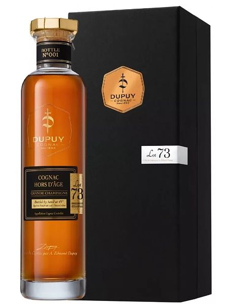 Коньяк "Дюпюи. Лот 73" Hors d'age, 0,7л в п/у