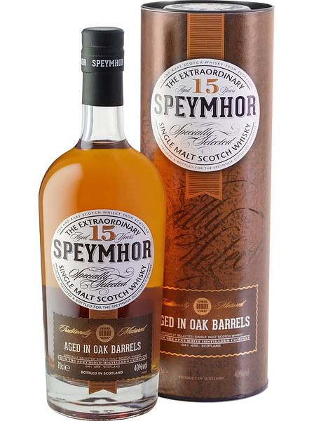Виски шотландский "Спеймор 15-лет" односолодовый 0,7л в тубе