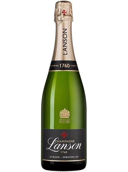 Вино игристое брют белое "Шампань. Лансон. Ле Блэк Креасьон" 2019, 0,75л