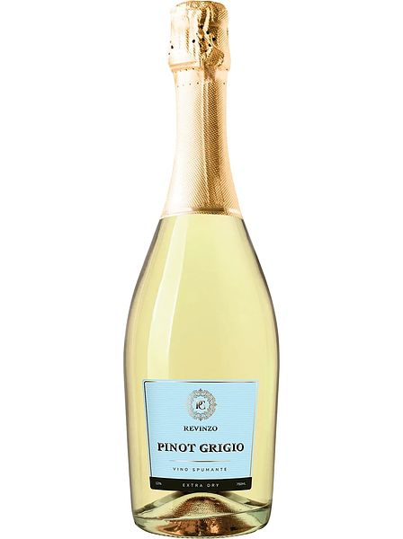 Вино игристое брют белое "Ревинцо. Спуманте Экстра Драй" 2023, 0,75л