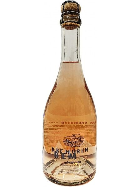 Российское вино игристое брют розовое "Рем Акчурин. Пино Нуар" ЗГУ, 2023, 0,75л