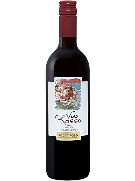 Вино полусладкое красное "Рокка Ротта. Кавиро" 2022, 0,75л