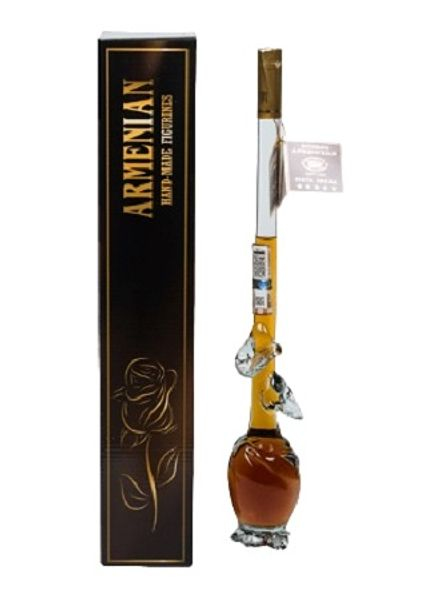 Армянский коньяк "Пять звезд 5 лет" 0,18л в п/у (Роза)