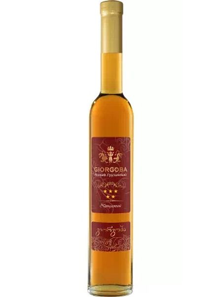 Грузинский коньяк "Гиоргоба 5 лет" 0,5л
