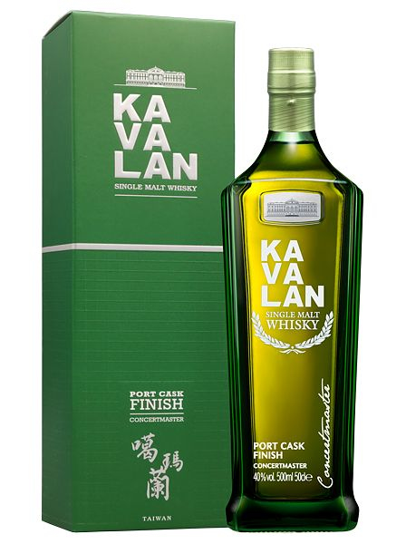 Виски тайваньский "Кавалан. Концертмастер Порт Финиш" односолодовый 0,5л в п/у
