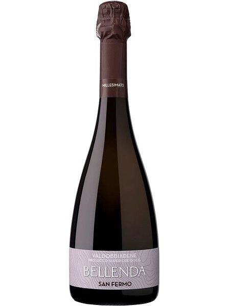 Вино игристое брют белое "Просекко. Белленда. Сан Фермо" DOCG, 2023, 0,75л