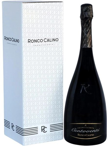 Вино игристое экстра брют белое "Ронко Калино. Чентовенти. Экстра Брют Ризерва" DOCG,2010 1,5л в п/у