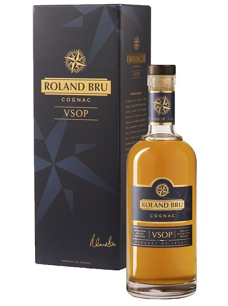 Коньяк "Ролан Брю" VSOP, ординарный четырёхлетний, 0,7л в п/у