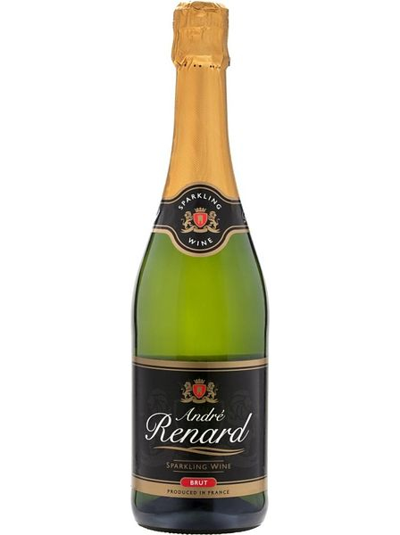 Вино игристое брют белое "Андре Ренар" 0,75л