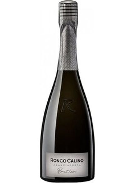 Вино игристое экстра брют белое "Ронко Калино. Миллезимато. Франчакорта Брют" DOCG, 2016, 1,5л