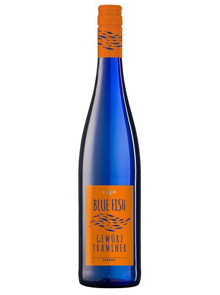 Вино полусладкое белое "Блю Фиш. Гевюрцтраминер" 0,75л