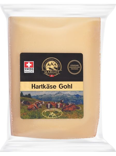 Margot Fromages сыр тверд Деревенский горный 49% в/у 200 гр