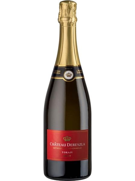 Вино игристое брют белое "Шато Дересла. Метод Традисьонель. Токай. Брют" 2021, 0,75л