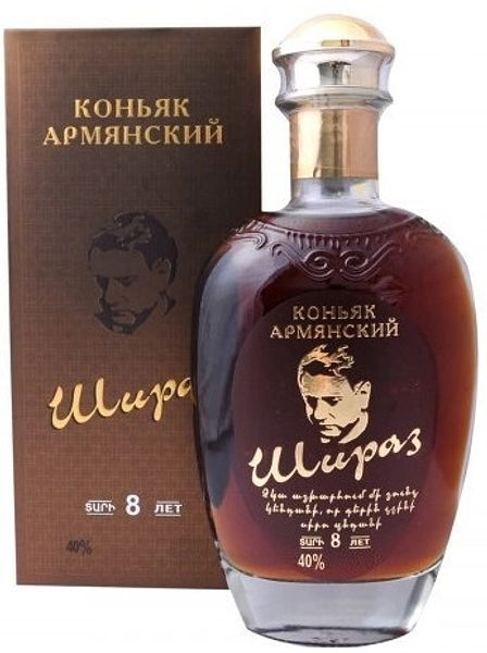 Коньяк армянский "Прошян. Шираз 8 лет" КВВК, 0,75л в п/у