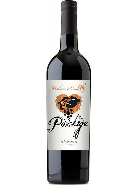 Вино сухое красное "АЯМА БАБУНС КАДДЛ ПИНОТАЖ", сортовое, 2020, 0,75л