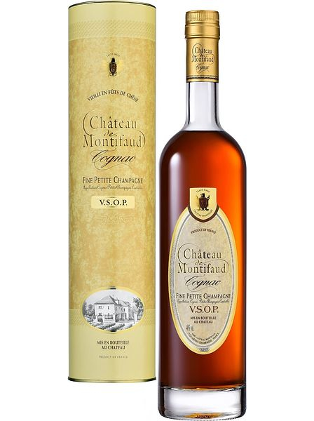 Коньяк "Шато де Монтифо" VSOP 0,5л в тубе