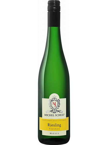 Вино сухое белое "Михель Шайд. Рислинг" QbA, 0,75л