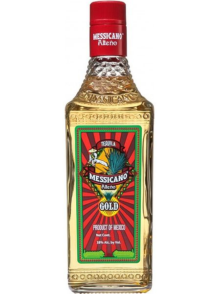 Текила "Мессикано Альтено. Голд" 0,5л