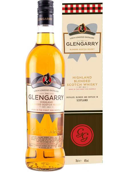 Виски шотландский "Гленгэрри" купажированный, 40%, 0,7л