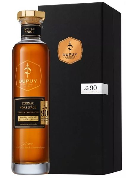 Коньяк "Дюпюи. Лот 90" Hors d'Age , 0,7 в п/у