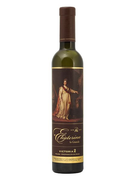 Вино марочное "Екатерина ла Гранде. Виктория 2" сладкое белое, в П/У, 10%, 0,375л