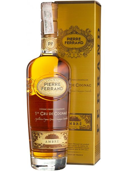 Коньяк Пьер Ферран Амбр ординарный трехлетний 40%, 0,7л