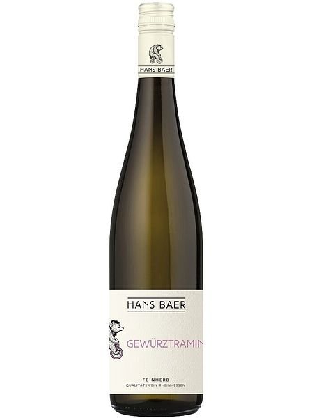 Вино полусладкое белое "Ханс Баер. Гевюрцтраминер", 2024, 0,75л