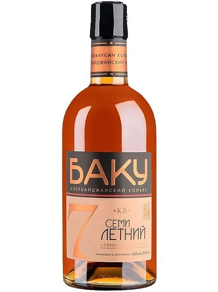 Коньяк азербайджанский "Баку. 7 лет" КВ, 0,5л