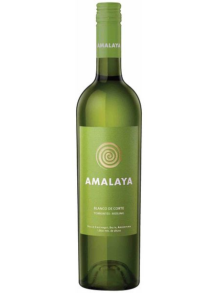 Вино сухое белое "Амалайя. Бланко де Корте. Торронтес-Рислинг" 2024, 0,75л
