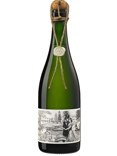 Вино игристое экстра брют белое "Шампань. Анрие-Базен. Романс Гран Крю Кюве" 2012, 0,75л