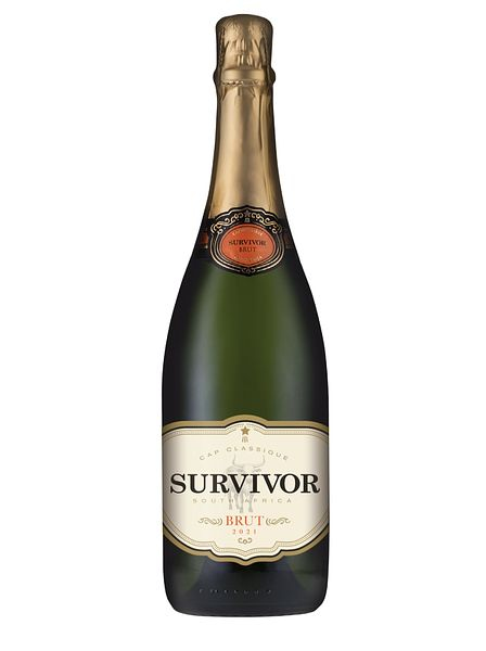 Вино игристое брют белое "Севайвор. Кап Классик" 2021, 0,75л