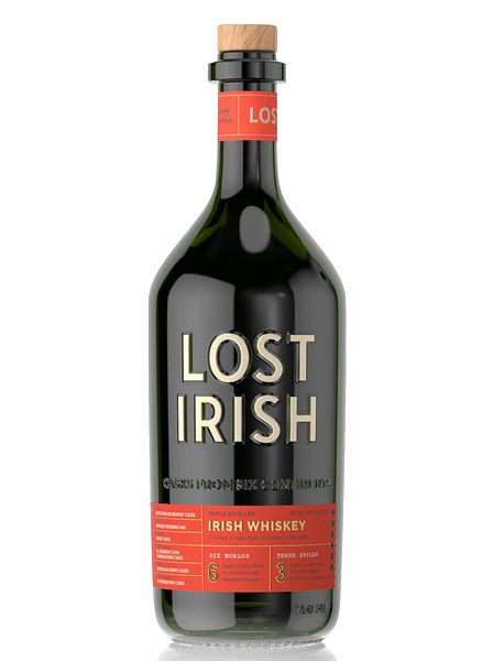 Виски ирландский "Лост Айриш" купажированный 0,7л